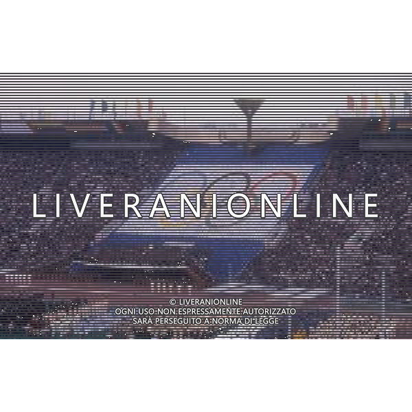 DIAP-OLIMPIADI DI MOSCA NELL\'ANNO 1980 NELLA FOTO LA CERIMONIA DI INAUGURAZIONE DELLE OLIMPIADI DI MOSCA FOTO ENRICO LIVERANI-AG ALDO LIVERANI SAS