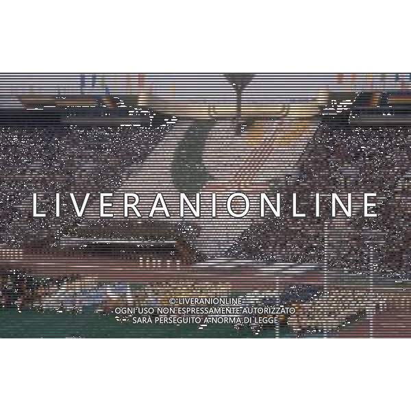 DIAP-OLIMPIADI DI MOSCA NELL\'ANNO 1980 NELLA FOTO LA CERIMONIA DI INAUGURAZIONE DELLE OLIMPIADI DI MOSCA FOTO ENRICO LIVERANI-AG ALDO LIVERANI SAS