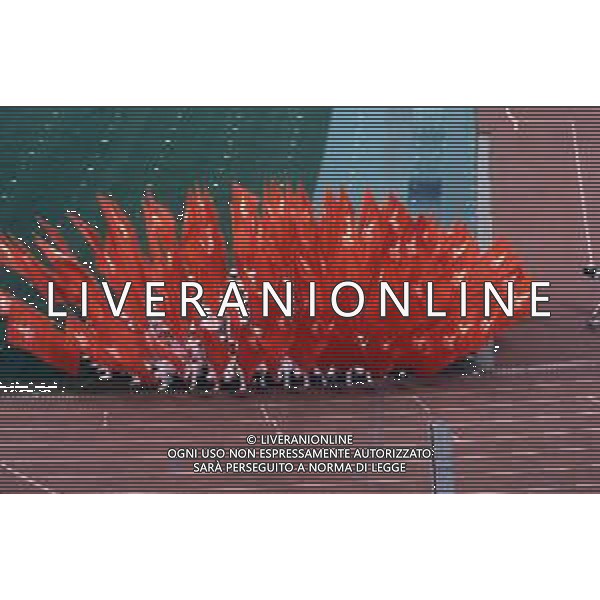 DIAP-OLIMPIADI DI MOSCA NELL\'ANNO 1980 NELLA FOTO LA CERIMONIA DI INAUGURAZIONE DELLE OLIMPIADI DI MOSCA FOTO ENRICO LIVERANI-AG ALDO LIVERANI SAS