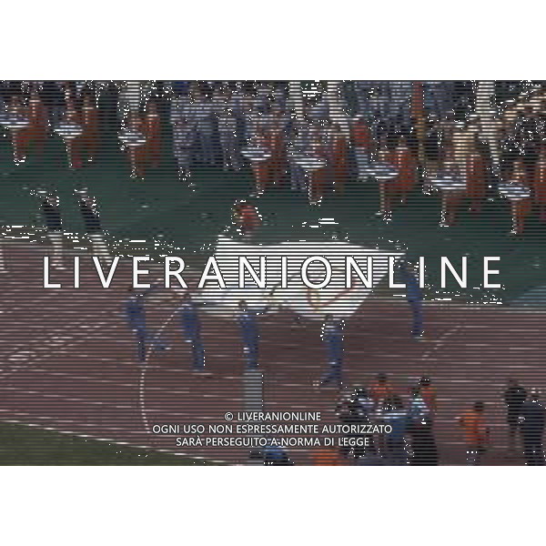 DIAP-OLIMPIADI DI MOSCA NELL\'ANNO 1980 NELLA FOTO LA CERIMONIA DI INAUGURAZIONE DELLE OLIMPIADI DI MOSCA FOTO ENRICO LIVERANI-AG ALDO LIVERANI SAS