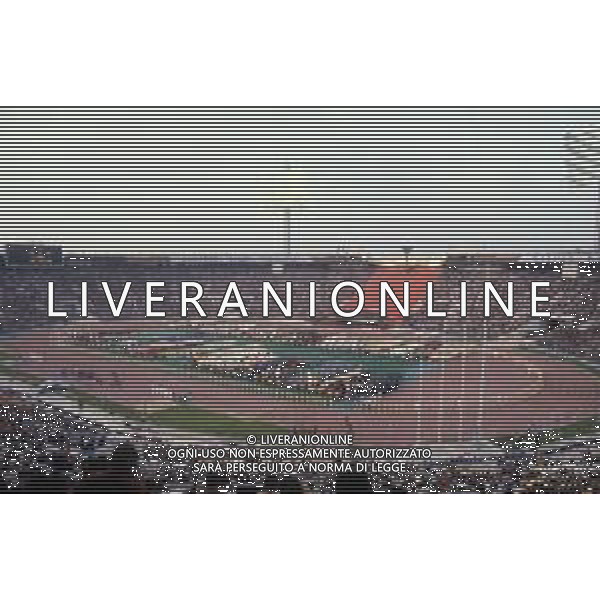 DIAP-OLIMPIADI DI MOSCA NELL\'ANNO 1980 NELLA FOTO LA CERIMONIA DI INAUGURAZIONE DELLE OLIMPIADI DI MOSCA FOTO ENRICO LIVERANI-AG ALDO LIVERANI SAS