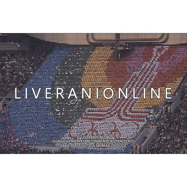 DIAP-OLIMPIADI DI MOSCA NELL\'ANNO 1980 NELLA FOTO LA CERIMONIA DI INAUGURAZIONE DELLE OLIMPIADI DI MOSCA FOTO ENRICO LIVERANI-AG ALDO LIVERANI SAS
