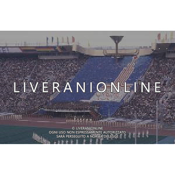 DIAP-OLIMPIADI DI MOSCA NELL\'ANNO 1980 NELLA FOTO LA CERIMONIA DI INAUGURAZIONE DELLE OLIMPIADI DI MOSCA FOTO ENRICO LIVERANI-AG ALDO LIVERANI SAS