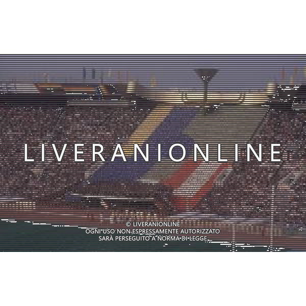 DIAP-OLIMPIADI DI MOSCA NELL\'ANNO 1980 NELLA FOTO LA CERIMONIA DI INAUGURAZIONE DELLE OLIMPIADI DI MOSCA FOTO ENRICO LIVERANI-AG ALDO LIVERANI SAS