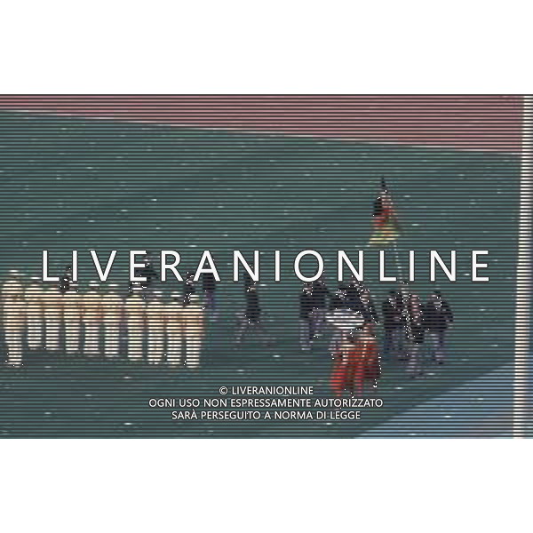 DIAP-OLIMPIADI DI MOSCA NELL\'ANNO 1980 NELLA FOTO LA CERIMONIA DI INAUGURAZIONE DELLE OLIMPIADI DI MOSCA FOTO ENRICO LIVERANI-AG ALDO LIVERANI SAS