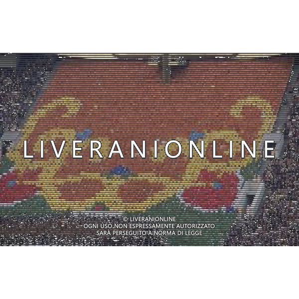 DIAP-OLIMPIADI DI MOSCA NELL\'ANNO 1980 NELLA FOTO LA CERIMONIA DI INAUGURAZIONE DELLE OLIMPIADI DI MOSCA FOTO ENRICO LIVERANI-AG ALDO LIVERANI SAS