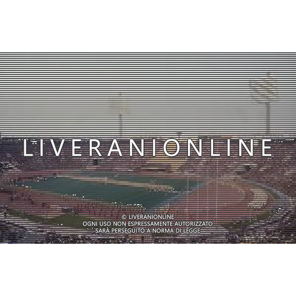 DIAP-OLIMPIADI DI MOSCA NELL\'ANNO 1980 NELLA FOTO LA CERIMONIA DI INAUGURAZIONE DELLE OLIMPIADI DI MOSCA FOTO ENRICO LIVERANI-AG ALDO LIVERANI SAS