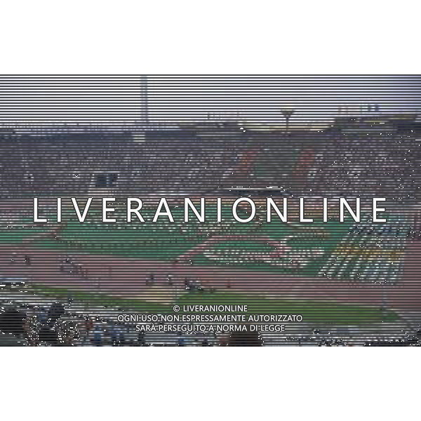 DIAP-OLIMPIADI DI MOSCA NELL\'ANNO 1980 NELLA FOTO LA CERIMONIA DI INAUGURAZIONE DELLE OLIMPIADI DI MOSCA FOTO ENRICO LIVERANI-AG ALDO LIVERANI SAS