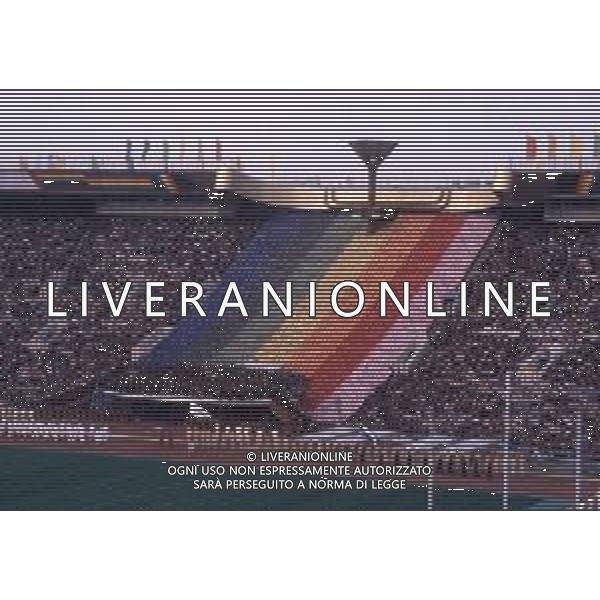 DIAP-OLIMPIADI DI MOSCA NELL\'ANNO 1980 NELLA FOTO LA CERIMONIA DI INAUGURAZIONE DELLE OLIMPIADI DI MOSCA FOTO ENRICO LIVERANI-AG ALDO LIVERANI SAS