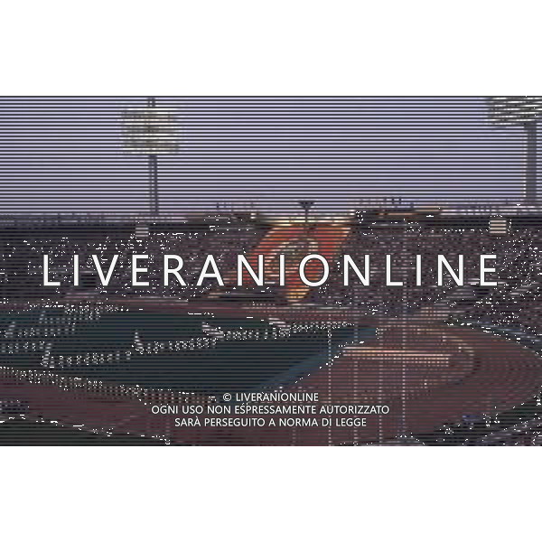 DIAP-OLIMPIADI DI MOSCA NELL\'ANNO 1980 NELLA FOTO LA CERIMONIA DI INAUGURAZIONE DELLE OLIMPIADI DI MOSCA FOTO ENRICO LIVERANI-AG ALDO LIVERANI SAS