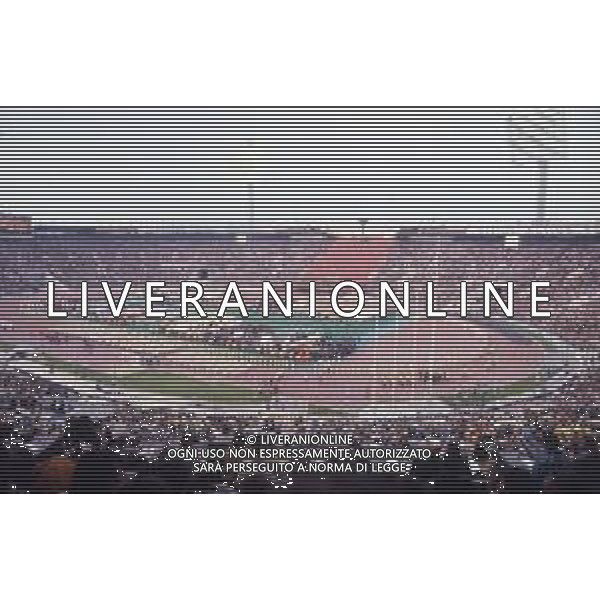 DIAP-OLIMPIADI DI MOSCA NELL\'ANNO 1980 NELLA FOTO LA CERIMONIA DI INAUGURAZIONE DELLE OLIMPIADI DI MOSCA FOTO ENRICO LIVERANI-AG ALDO LIVERANI SAS