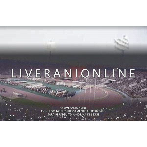 DIAP-OLIMPIADI DI MOSCA NELL\'ANNO 1980 NELLA FOTO LA CERIMONIA DI INAUGURAZIONE DELLE OLIMPIADI DI MOSCA FOTO ENRICO LIVERANI-AG ALDO LIVERANI SAS