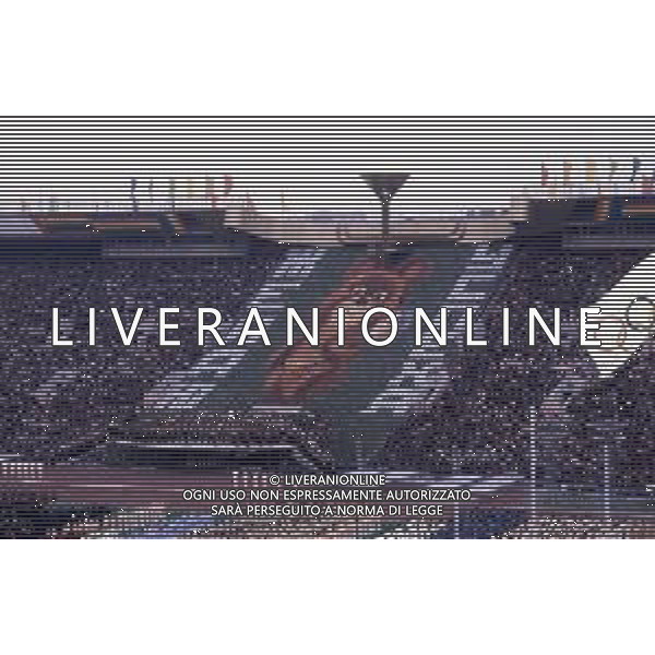 DIAP-OLIMPIADI DI MOSCA NELL\'ANNO 1980 NELLA FOTO LA CERIMONIA DI INAUGURAZIONE DELLE OLIMPIADI DI MOSCA FOTO ENRICO LIVERANI-AG ALDO LIVERANI SAS