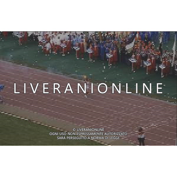 DIAP-OLIMPIADI DI MOSCA NELL\'ANNO 1980 NELLA FOTO LA CERIMONIA DI INAUGURAZIONE DELLE OLIMPIADI DI MOSCA FOTO ENRICO LIVERANI-AG ALDO LIVERANI SAS