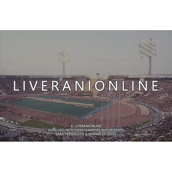 DIAP-OLIMPIADI DI MOSCA NELL\'ANNO 1980 NELLA FOTO LA CERIMONIA DI INAUGURAZIONE DELLE OLIMPIADI DI MOSCA FOTO ENRICO LIVERANI-AG ALDO LIVERANI SAS