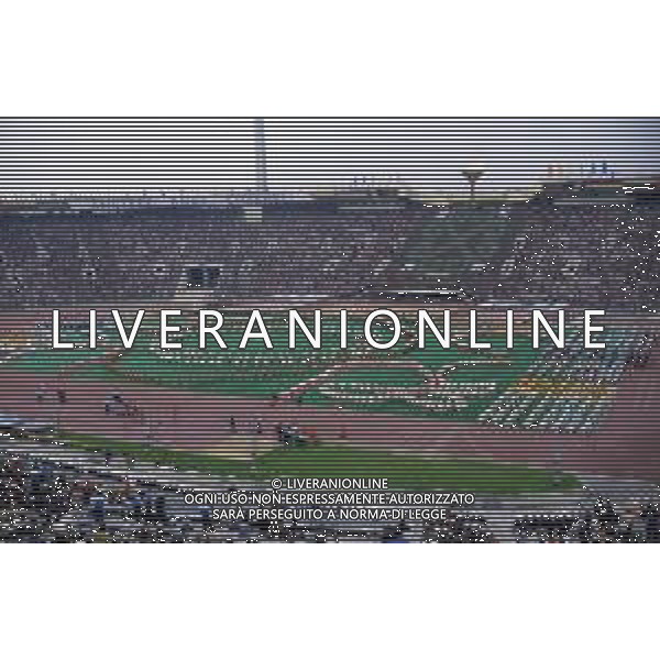 DIAP-OLIMPIADI DI MOSCA NELL\'ANNO 1980 NELLA FOTO LA CERIMONIA DI INAUGURAZIONE DELLE OLIMPIADI DI MOSCA FOTO ENRICO LIVERANI-AG ALDO LIVERANI SAS