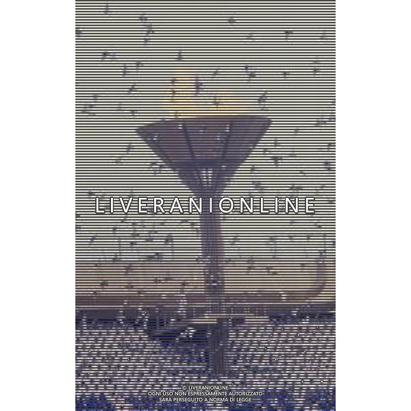 DIAP-OLIMPIADI DI MOSCA NELL\'ANNO 1980 NELLA FOTO LA CERIMONIA DI INAUGURAZIONE DELLE OLIMPIADI DI MOSCA FOTO ENRICO LIVERANI-AG ALDO LIVERANI SAS