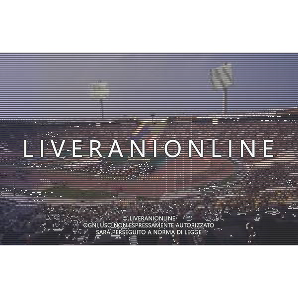 DIAP-OLIMPIADI DI MOSCA NELL\'ANNO 1980 NELLA FOTO LA CERIMONIA DI INAUGURAZIONE DELLE OLIMPIADI DI MOSCA FOTO ENRICO LIVERANI-AG ALDO LIVERANI SAS