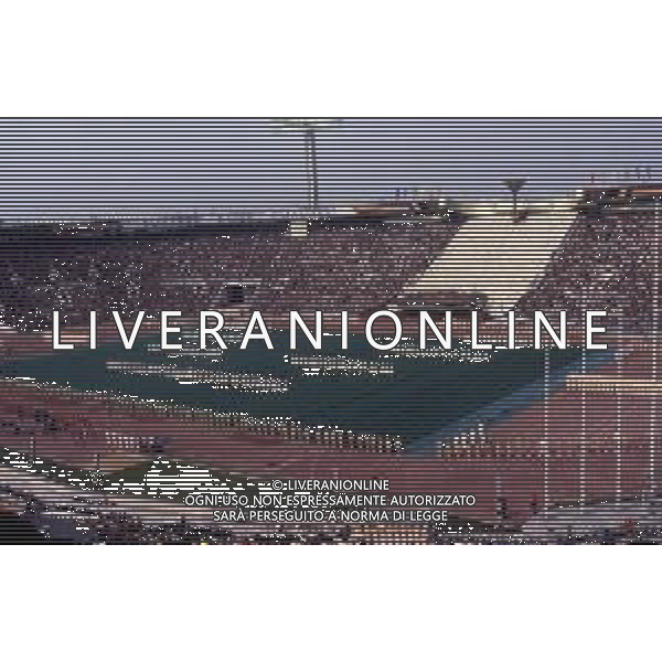 DIAP-OLIMPIADI DI MOSCA NELL\'ANNO 1980 NELLA FOTO LA CERIMONIA DI INAUGURAZIONE DELLE OLIMPIADI DI MOSCA FOTO ENRICO LIVERANI-AG ALDO LIVERANI SAS