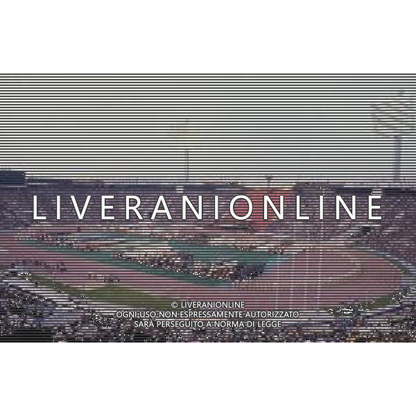 DIAP-OLIMPIADI DI MOSCA NELL\'ANNO 1980 NELLA FOTO LA CERIMONIA DI INAUGURAZIONE DELLE OLIMPIADI DI MOSCA FOTO ENRICO LIVERANI-AG ALDO LIVERANI SAS