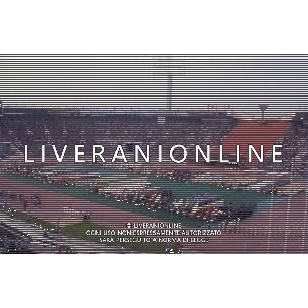 DIAP-OLIMPIADI DI MOSCA NELL\'ANNO 1980 NELLA FOTO LA CERIMONIA DI INAUGURAZIONE DELLE OLIMPIADI DI MOSCA FOTO ENRICO LIVERANI-AG ALDO LIVERANI SAS