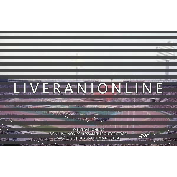 DIAP-OLIMPIADI DI MOSCA NELL\'ANNO 1980 NELLA FOTO LA CERIMONIA DI INAUGURAZIONE DELLE OLIMPIADI DI MOSCA FOTO ENRICO LIVERANI-AG ALDO LIVERANI SAS