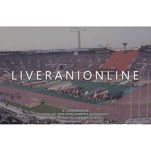 DIAP-OLIMPIADI DI MOSCA NELL\'ANNO 1980 NELLA FOTO LA CERIMONIA DI INAUGURAZIONE DELLE OLIMPIADI DI MOSCA FOTO ENRICO LIVERANI-AG ALDO LIVERANI SAS