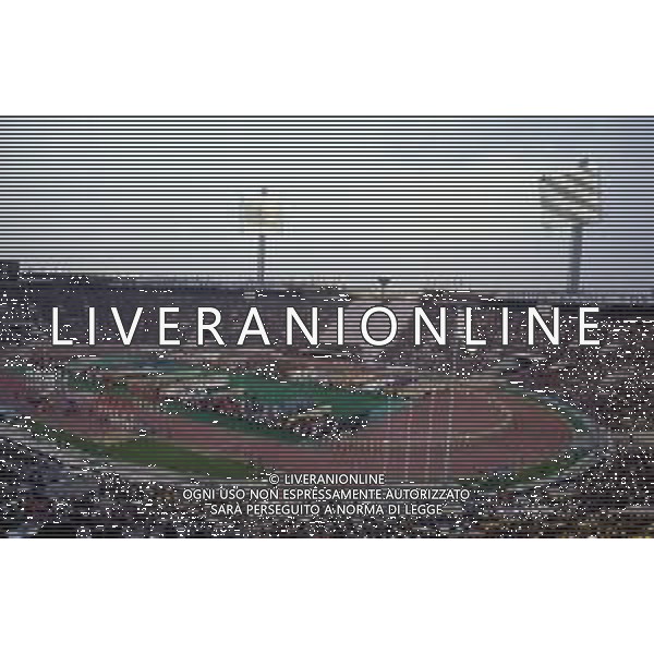 DIAP-OLIMPIADI DI MOSCA NELL\'ANNO 1980 NELLA FOTO LA CERIMONIA DI INAUGURAZIONE DELLE OLIMPIADI DI MOSCA FOTO ENRICO LIVERANI-AG ALDO LIVERANI SAS