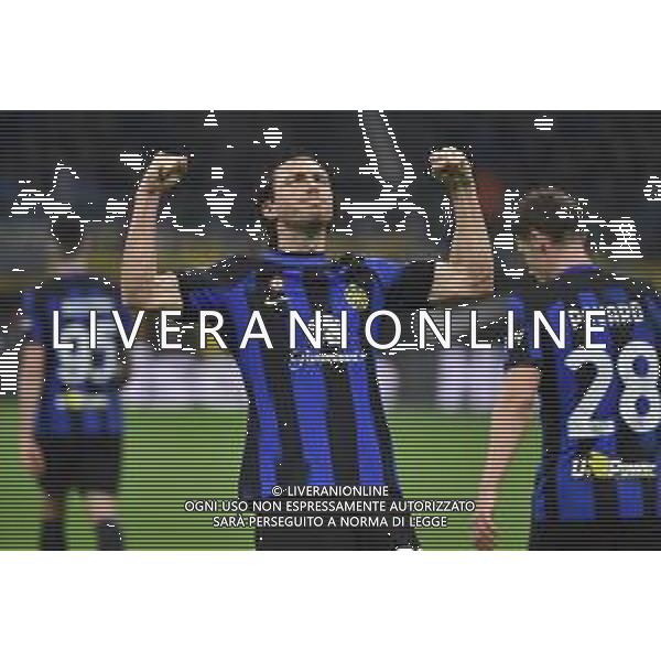 Inter vs Napoli nella foto Matteo Darmian (Inter) esulta dopo il gol dell\'1 a 0 Milano 17-03-2024 Stadio Giuseppe Meazza - San Siro Campionato Serie A TIM - 29a giornata foto Roberto Garavaglia/Agenzia Aldo Liverani sas/ AGENZIA ALDO LIVERANI SAS