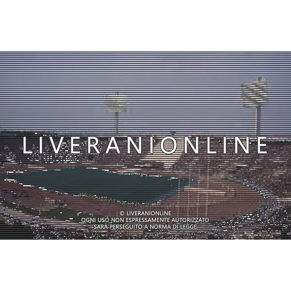 DIAP-OLIMPIADI DI MOSCA NELL\'ANNO 1980 NELLA FOTO LA CERIMONIA DI INAUGURAZIONE DELLE OLIMPIADI DI MOSCA FOTO ENRICO LIVERANI-AG ALDO LIVERANI SAS