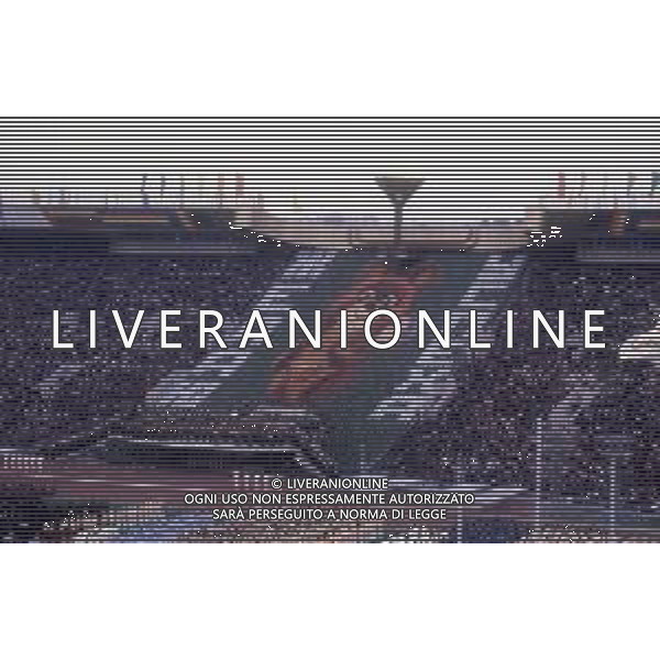 DIAP-OLIMPIADI DI MOSCA NELL\'ANNO 1980 NELLA FOTO LA CERIMONIA DI INAUGURAZIONE DELLE OLIMPIADI DI MOSCA FOTO ENRICO LIVERANI-AG ALDO LIVERANI SAS