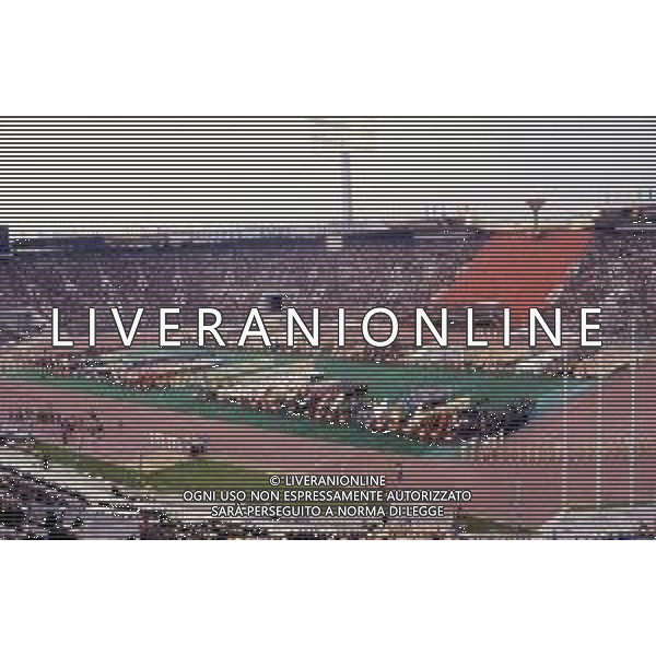 DIAP-OLIMPIADI DI MOSCA NELL\'ANNO 1980 NELLA FOTO LA CERIMONIA DI INAUGURAZIONE DELLE OLIMPIADI DI MOSCA FOTO ENRICO LIVERANI-AG ALDO LIVERANI SAS