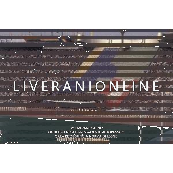 DIAP-OLIMPIADI DI MOSCA NELL\'ANNO 1980 NELLA FOTO LA CERIMONIA DI INAUGURAZIONE DELLE OLIMPIADI DI MOSCA FOTO ENRICO LIVERANI-AG ALDO LIVERANI SAS