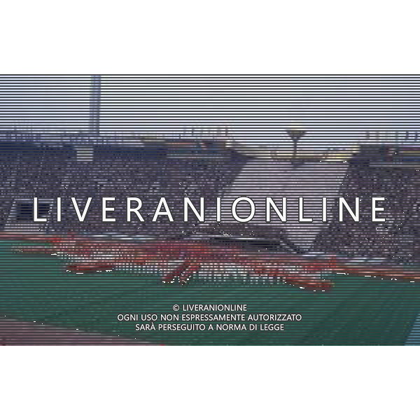 DIAP-OLIMPIADI DI MOSCA NELL\'ANNO 1980 NELLA FOTO LA CERIMONIA DI INAUGURAZIONE DELLE OLIMPIADI DI MOSCA FOTO ENRICO LIVERANI-AG ALDO LIVERANI SAS