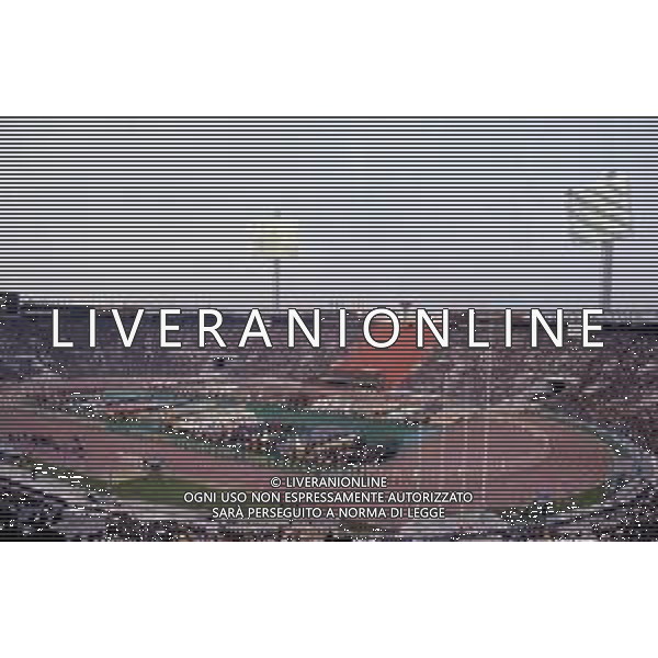 DIAP-OLIMPIADI DI MOSCA NELL\'ANNO 1980 NELLA FOTO LA CERIMONIA DI INAUGURAZIONE DELLE OLIMPIADI DI MOSCA FOTO ENRICO LIVERANI-AG ALDO LIVERANI SAS