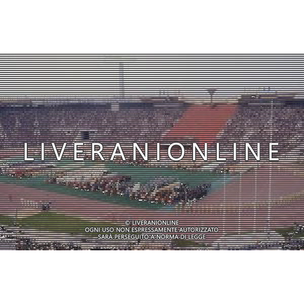 DIAP-OLIMPIADI DI MOSCA NELL\'ANNO 1980 NELLA FOTO LA CERIMONIA DI INAUGURAZIONE DELLE OLIMPIADI DI MOSCA FOTO ENRICO LIVERANI-AG ALDO LIVERANI SAS