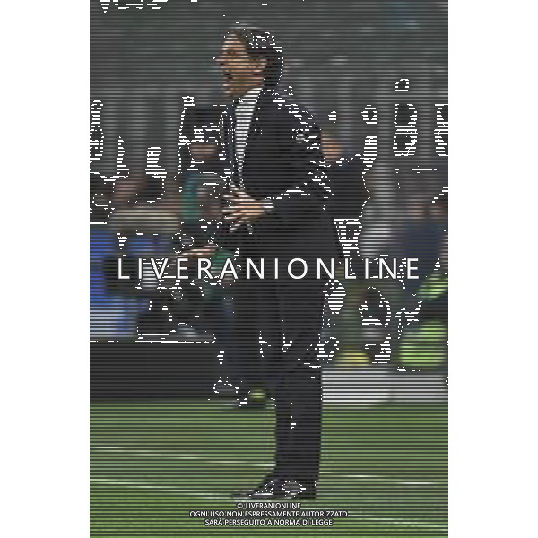 Inter vs Napoli nella foto Simone Inzaghi allenatore Inter Milano 17-03-2024 Stadio Giuseppe Meazza - San Siro Campionato Serie A TIM - 29a giornata foto Roberto Garavaglia/Agenzia Aldo Liverani sas/ AGENZIA ALDO LIVERANI SAS