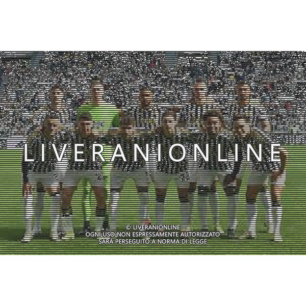 Torino 17.03.2024 Allianz Stadium @Manuela Viganti/Ag. Aldo Liverani sas Juventus vs Genoa Campionato Calcio Serie A TIM 2023/2024 29a giornata Nella foto: la formazione della juventus da sx verso dx: dusan vlahovic, wojciech szczesny, gleison bremer, federico gatti, danilo, filip kostic, andrea cambiaso, manuel locatelli, fabio miretti, weston mckennie, federico chiesa ©Viganti / AGENZIA ALDO LIVERANI SAS