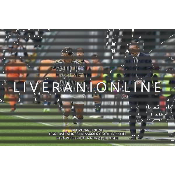 Torino 17.03.2024 Allianz Stadium @Manuela Viganti/Ag. Aldo Liverani sas Juventus vs Genoa Campionato Calcio Serie A TIM 2023/2024 29a giornata Nella foto: federico chiesa e massimiliano allegri ©Viganti / AGENZIA ALDO LIVERANI SAS