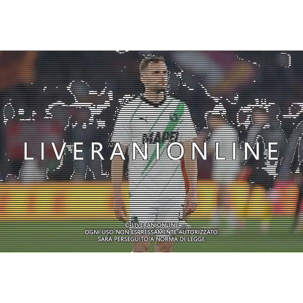 Roma vs Sassuolo - Campionato Serie A TIM - 29 giornata - Stadio Olimpico - Roma 17-03-2024 nella foto Nedim Bajrami foto federico gaetano-ag aldo liverani saas