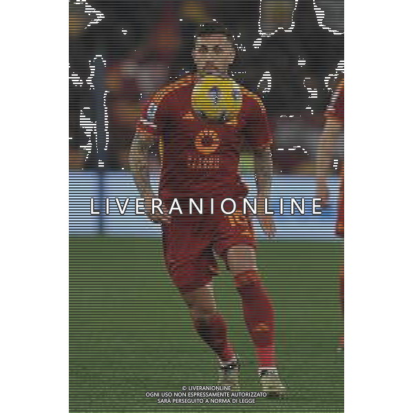 Roma vs Sassuolo - Campionato Serie A TIM - 29 giornata - Stadio Olimpico - Roma 17-03-2024 nella foto Leandro Paredes foto federico gaetano-ag aldo liverani saas