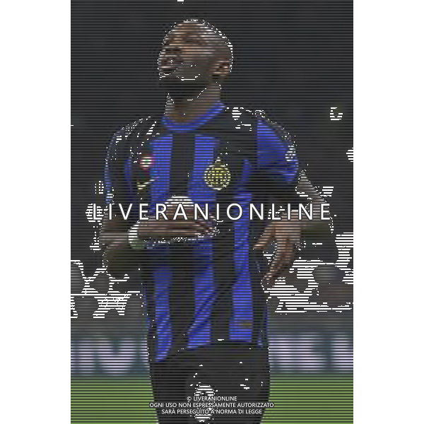 Inter vs Napoli nella foto Marcus Thuram (Inter) Milano 17-03-2024 Stadio Giuseppe Meazza - San Siro Campionato Serie A TIM - 29a giornata foto Roberto Garavaglia/Agenzia Aldo Liverani sas/ AGENZIA ALDO LIVERANI SAS