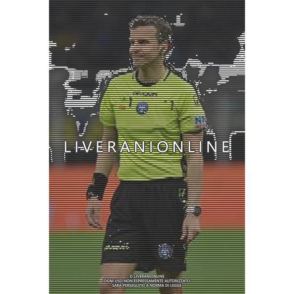 Inter vs Napoli nella foto l\'arbitro Federico La Penna di Roma Milano 17-03-2024 Stadio Giuseppe Meazza - San Siro Campionato Serie A TIM - 29a giornata foto Roberto Garavaglia/Agenzia Aldo Liverani sas/ AGENZIA ALDO LIVERANI SAS