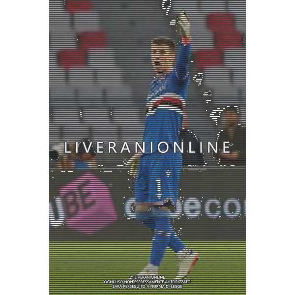 TVEM Filip Stankovic of Sampdoria during the Italian Serie B match between SSC Bari vs Sampdoria on March 16, 2024 at the San Nicola stadium in Bari, Italy. Photo by Emmanuele Mastrodonato/agenzia Aldo Liverani sas / AGENZIA ALDO LIVERANI SAS