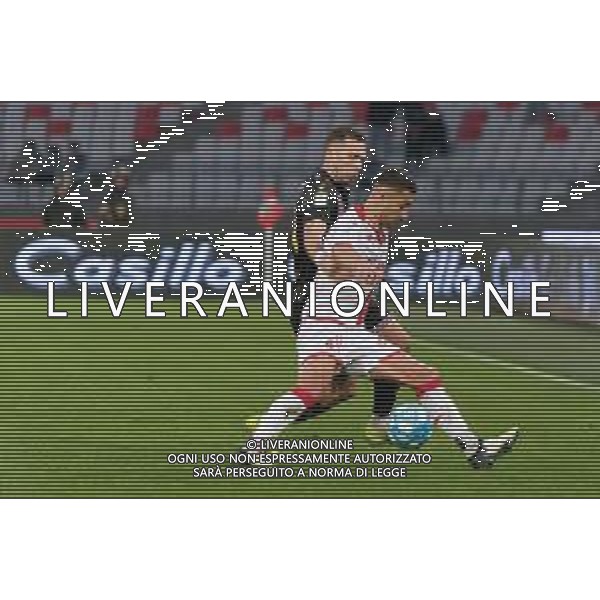TVEM Mattia Maita of SSC Bari and Pajtim Kasami of Sampdoria during the Italian Serie B match between SSC Bari vs Sampdoria on March 16, 2024 at the San Nicola stadium in Bari, Italy. Photo by Emmanuele Mastrodonato/agenzia Aldo Liverani sas / AGENZIA ALDO LIVERANI SAS