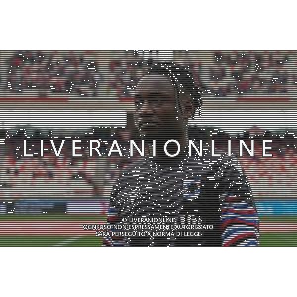 TVEM Samuel Ntanda of Sampdoria during the Italian Serie B match between SSC Bari vs Sampdoria on March 16, 2024 at the San Nicola stadium in Bari, Italy. Photo by Emmanuele Mastrodonato/agenzia Aldo Liverani sas / AGENZIA ALDO LIVERANI SAS