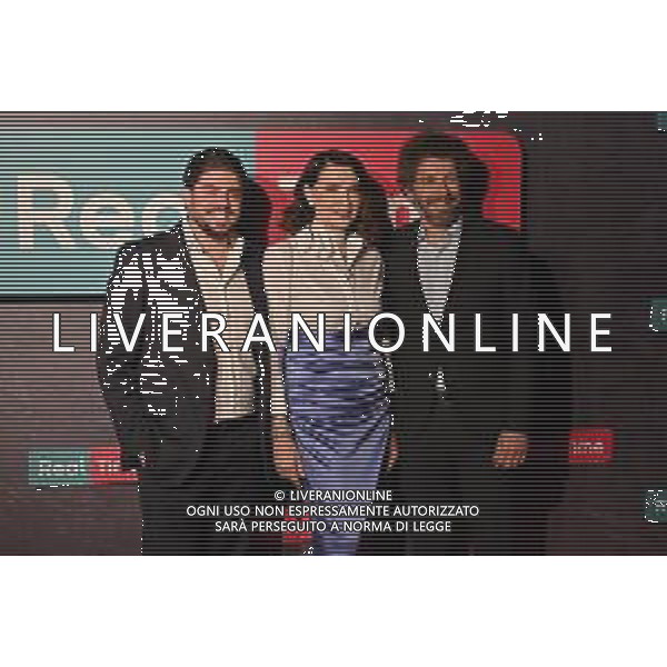 TVRG Photocall Real Time nella foto da SX Corrado Sassu, Nadia Mayer e Blasco Pulieri Milano 20-03-2024 Photocall con i protagonisti delle varie trasmissioni di Real Time foto Roberto Garavaglia/Agenzia Aldo Liverani sas / AGENZIA ALDO LIVERANI SAS