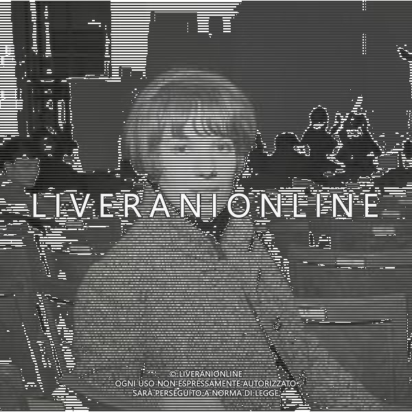 NEG-RETROSPETTIVA IVA ZANICCHI CANTANTE NELLA FOTO IVA ZANICCHI A SANREMO NELL\'ANNO 1967 AG ALDO LIVERANI SAS