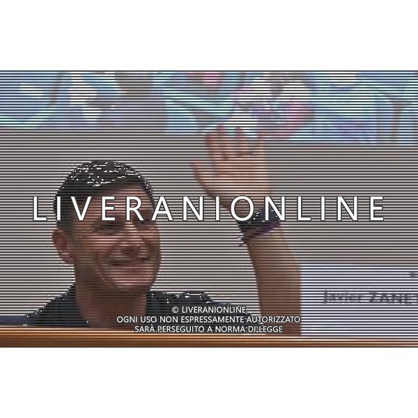 Venerdì 22 marzo, alle 15.00, presso l’Aula Magna dell’Università della Calabria, incontro-dibattito sul tema “Sport, amicizia e solidarietà” Nella foto: Javier Zanetti FOTO ANDREA ROSITO-AG ALDO LIVERANI SAS