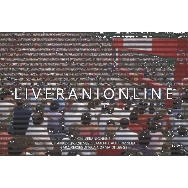 DIAP-RETROSPETTIVA NILDE IOTTI POLITICA NELLA FOTO NILDE IOTTI A MILANO ALLA FESTA DELL\'UNITA\' NELL\'ANNO 1982 FOTO ENRICO LIVERANI-AG ALDO LIVERANI SAS 